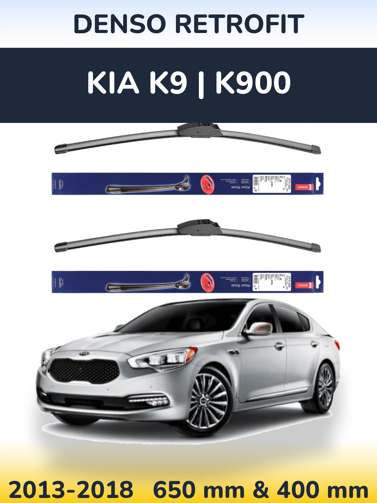 Ștergătoare Denso Retrofit pentru KIA K9 | K900