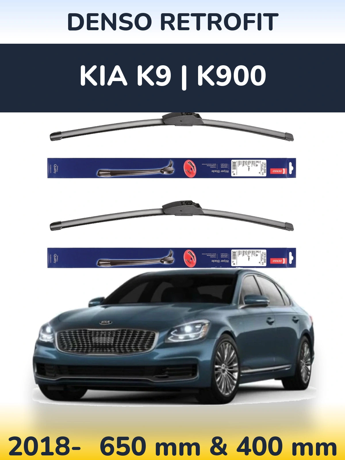 Ștergătoare Denso Retrofit pentru KIA K9 | K900