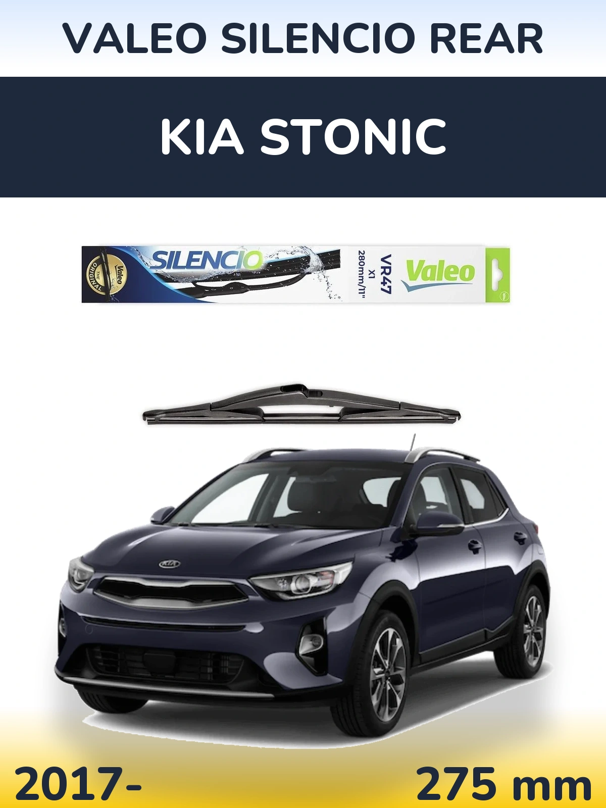 Ștergătoare Valeo Silencio Rear pentru KIA Stonic