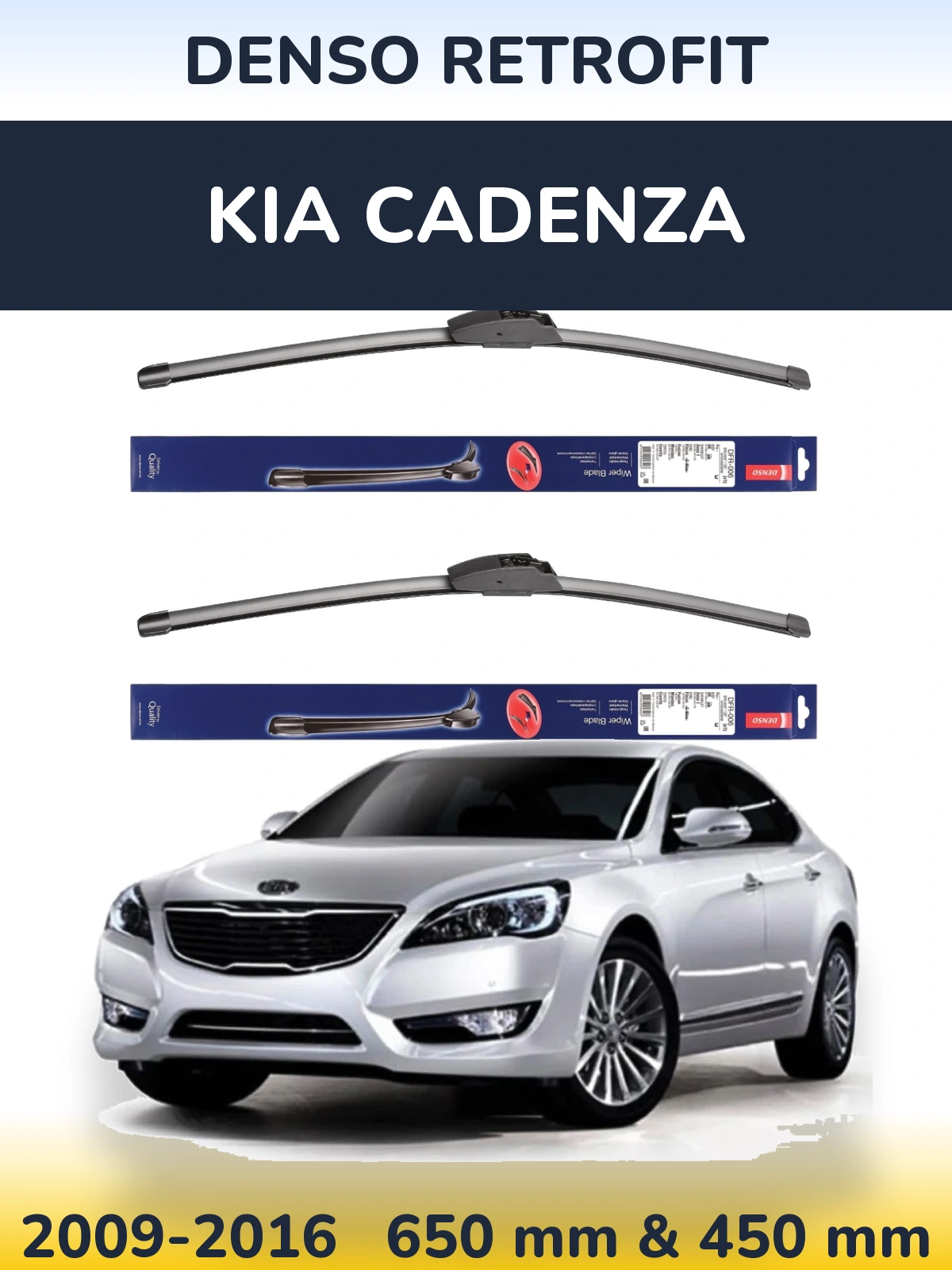 Ștergătoare Denso Retrofit pentru KIA Cadenza