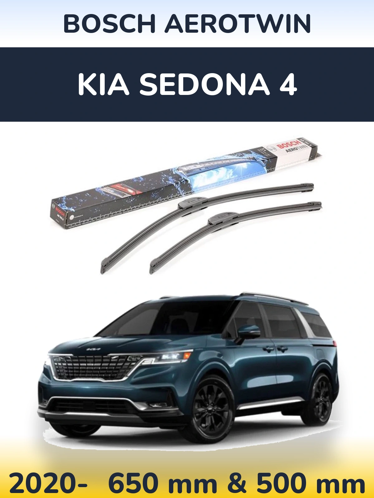 Ștergătoare BOSCH AeroTwin pentru KIA Sedona 4