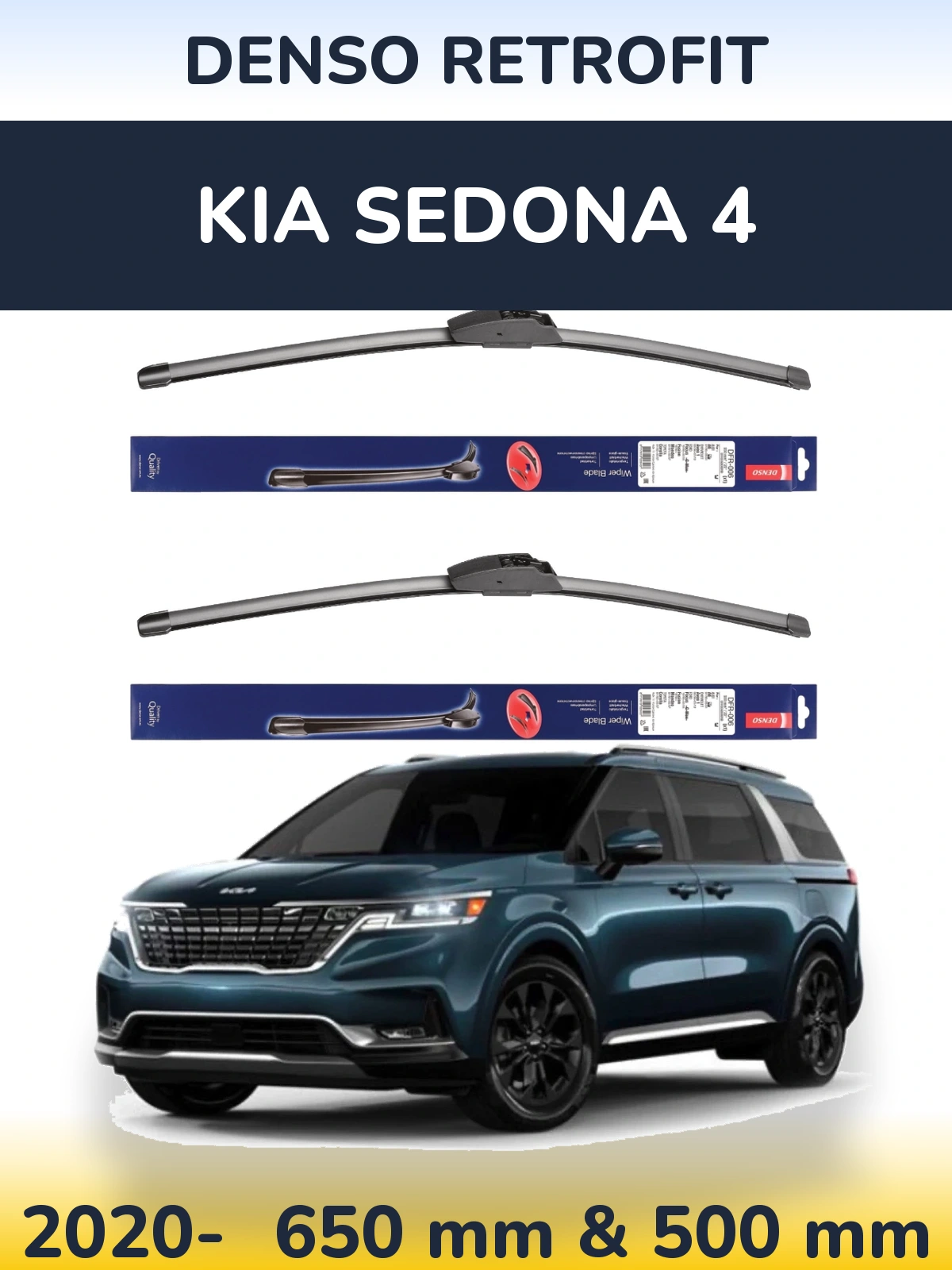 Ștergătoare Denso Retrofit pentru KIA Sedona 4