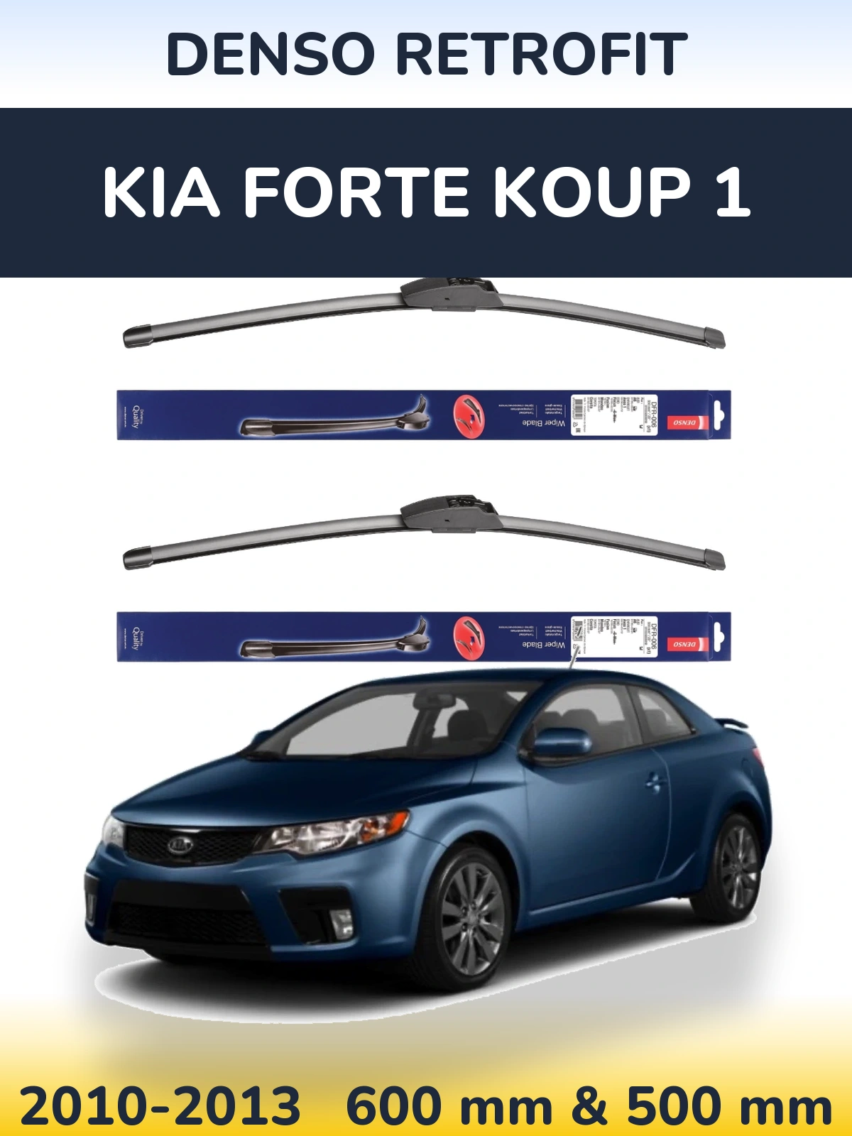 Ștergătoare Denso Retrofit pentru KIA Forte Koup 1