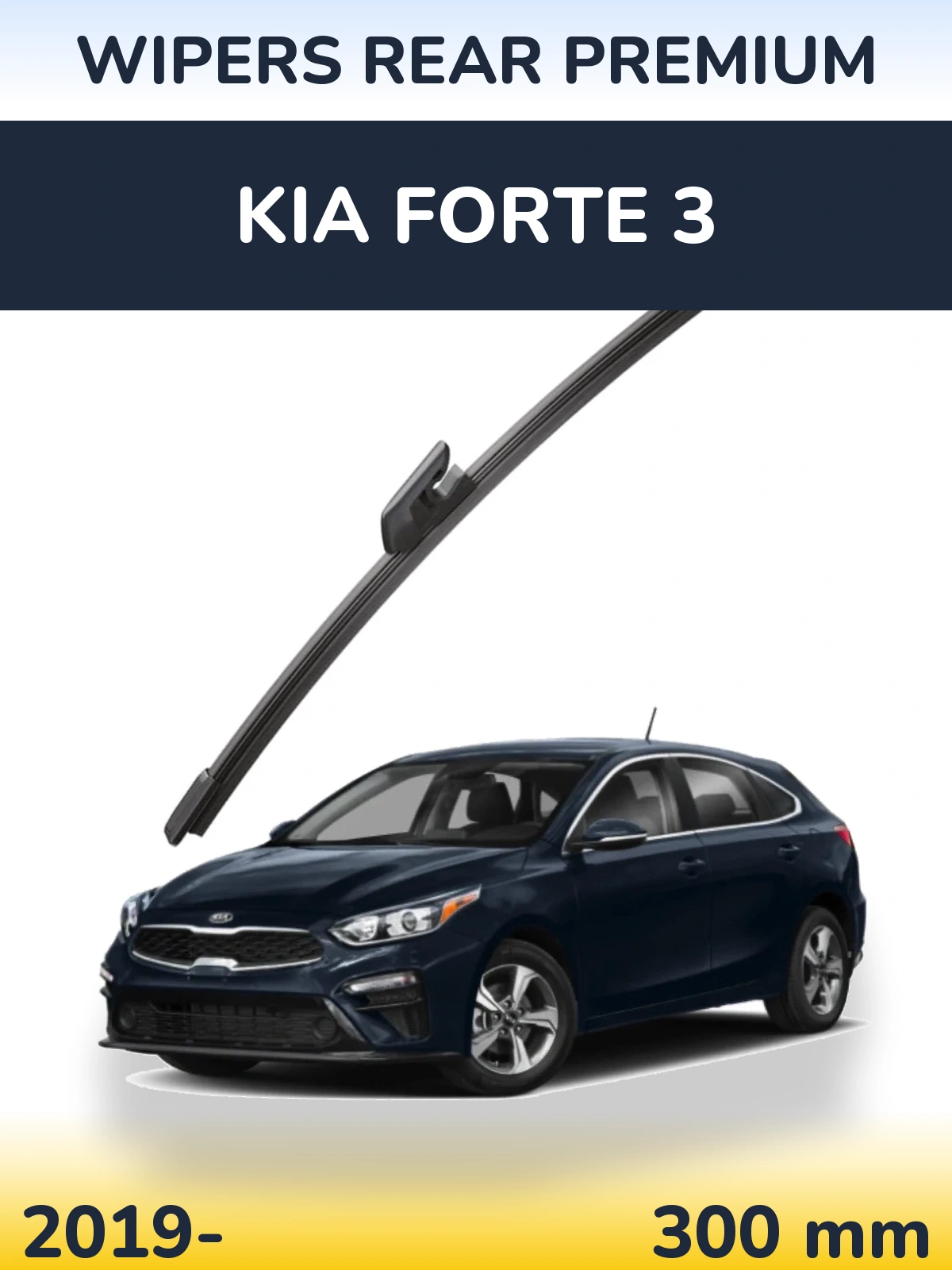 Ștergătoare WIPERS REAR PREMIUM pentru KIA Forte 3