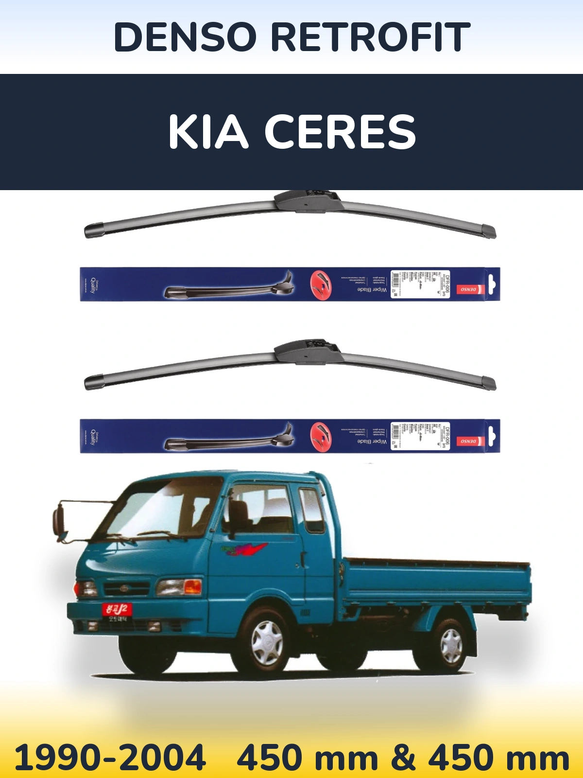 Ștergătoare Denso Retrofit pentru KIA Ceres