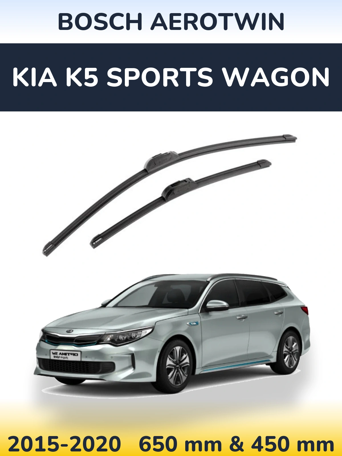 Ștergătoare BOSCH AeroTwin pentru KIA K5 Sports Wagon