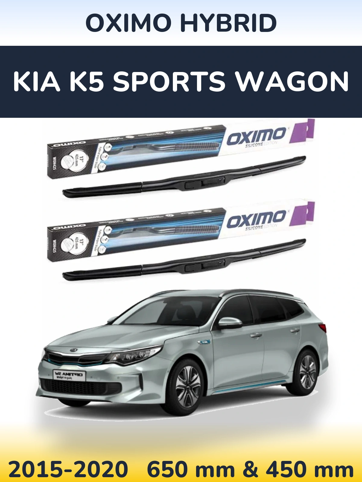 Ștergătoare Oximo Hybrid pentru KIA K5 Sports Wagon