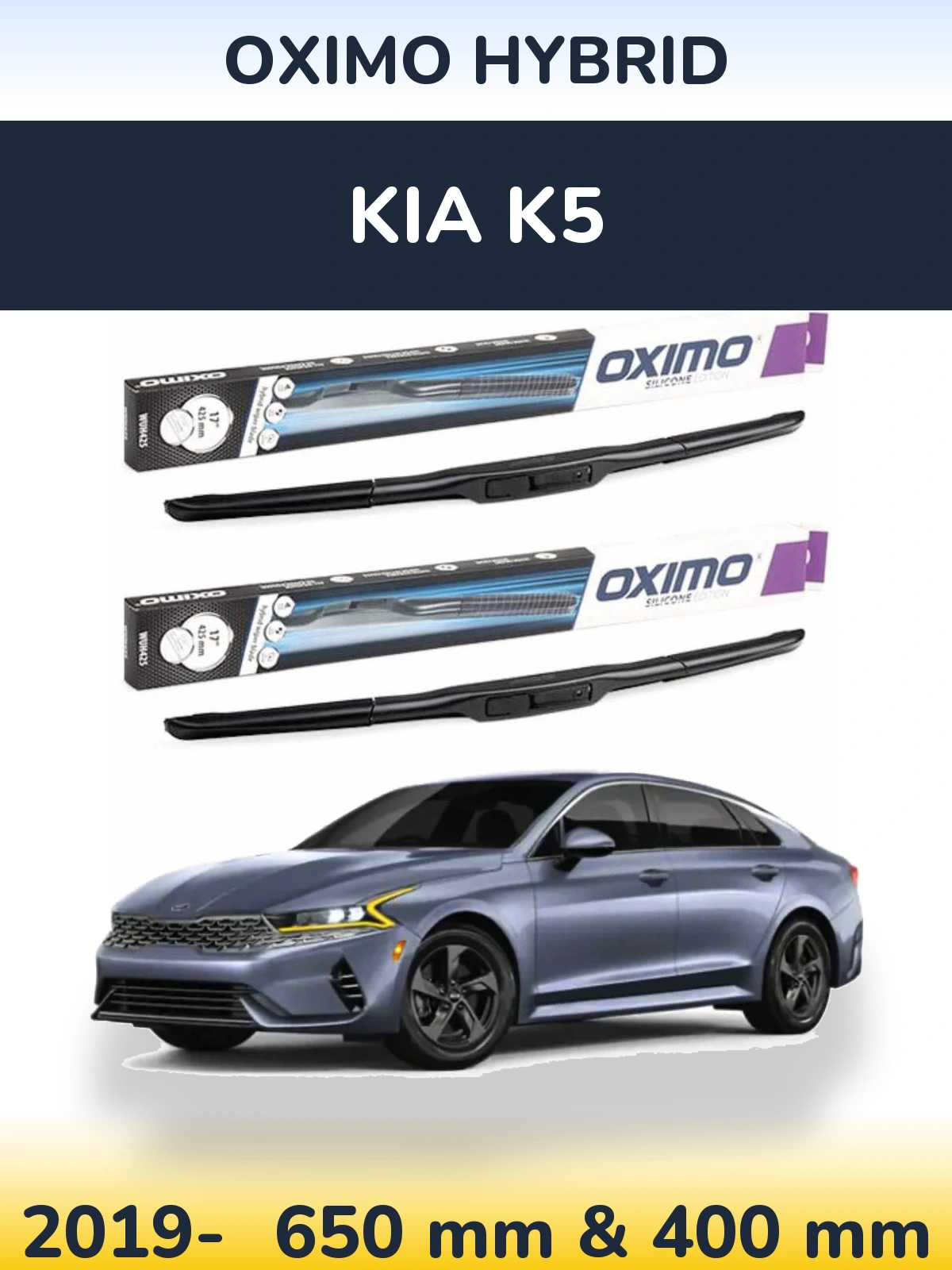 Ștergătoare Oximo Hybrid pentru KIA K5