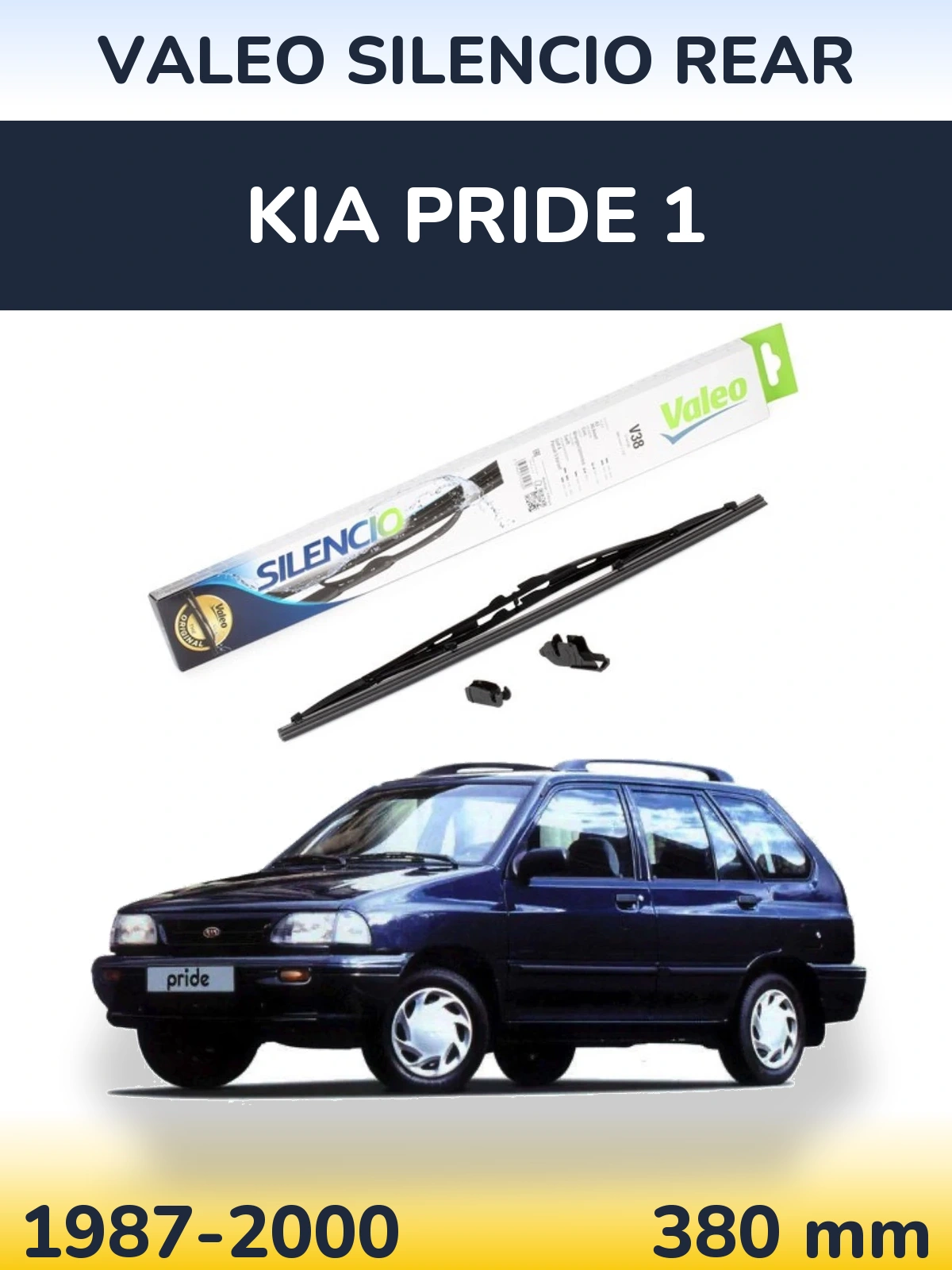 Ștergătoare Valeo Silencio Rear pentru KIA Pride 1