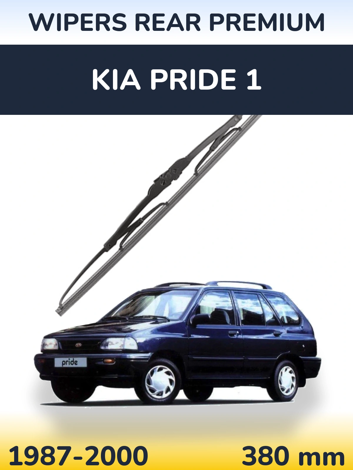 Ștergătoare WIPERS REAR PREMIUM pentru KIA Pride 1
