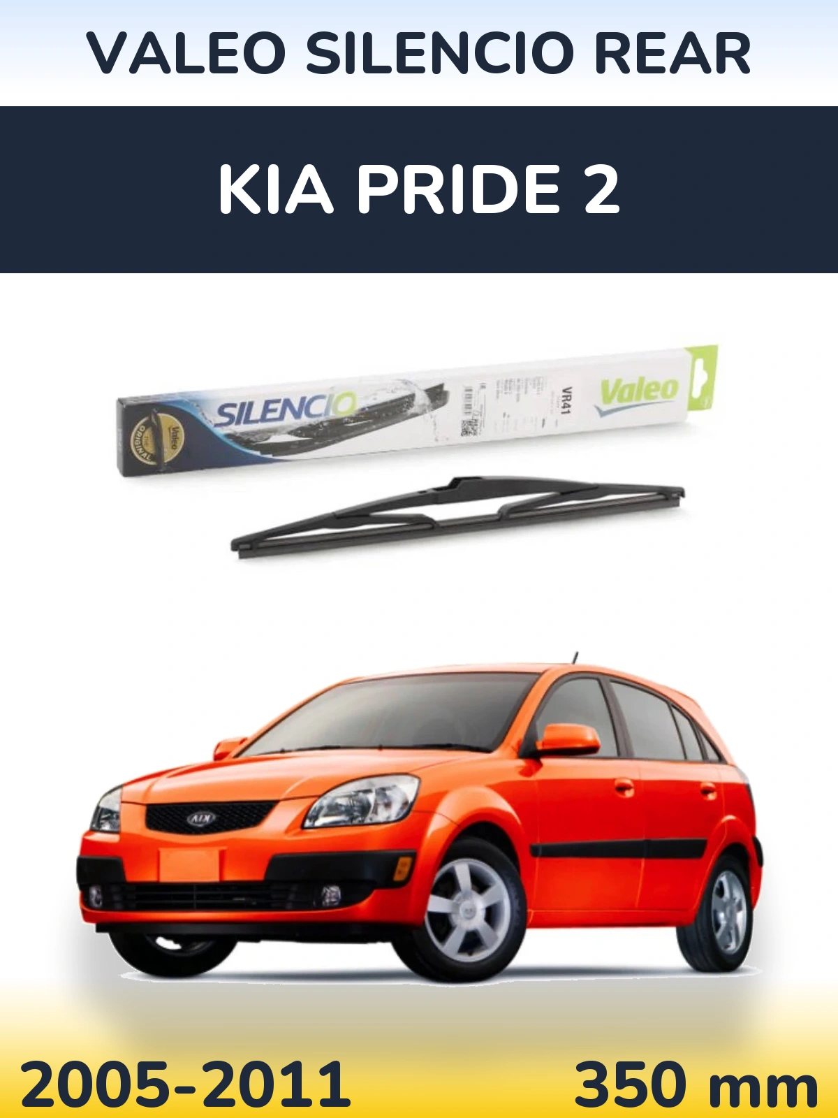 Ștergătoare Valeo Silencio Rear pentru KIA Pride 2