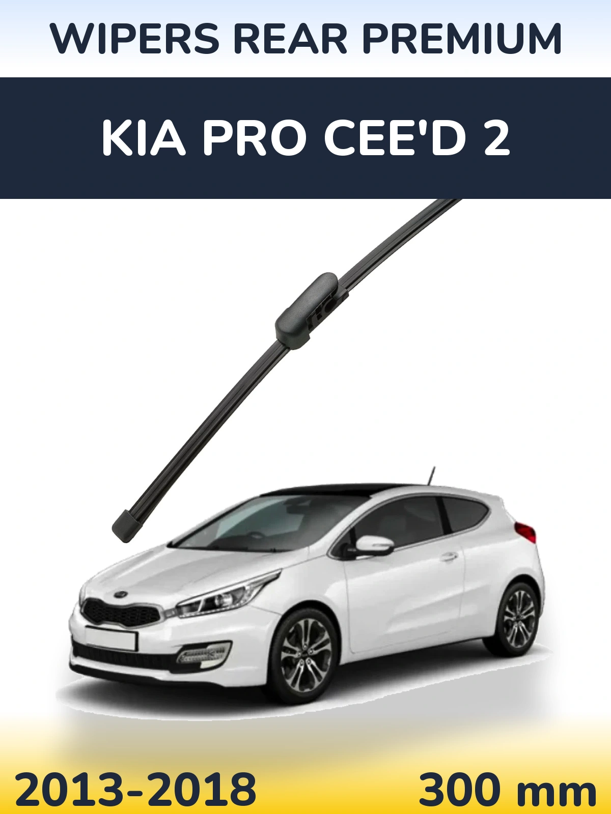 Ștergătoare WIPERS REAR PREMIUM pentru KIA Pro Cee'd 2