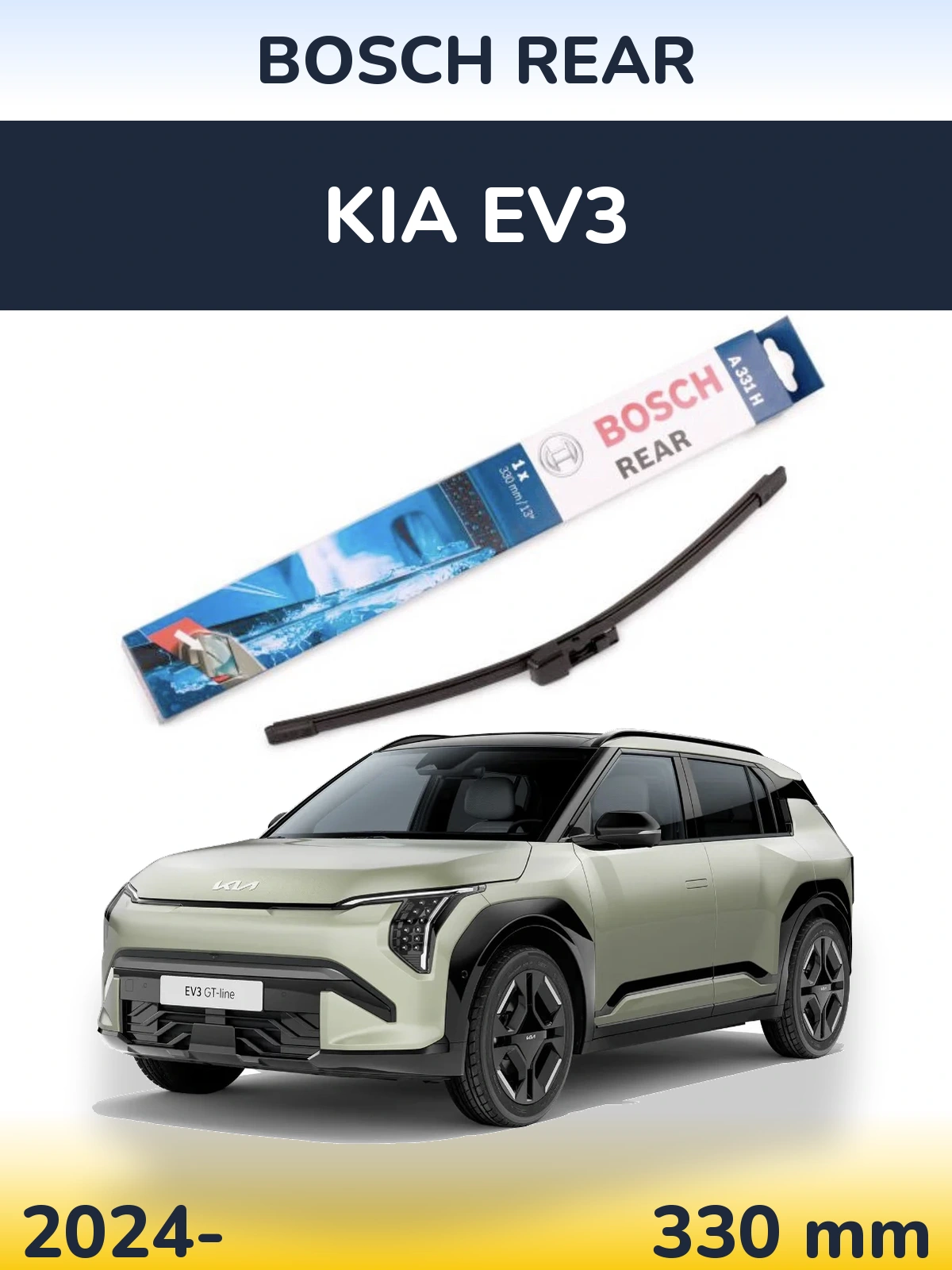 Ștergătoare BOSCH Rear pentru KIA EV3