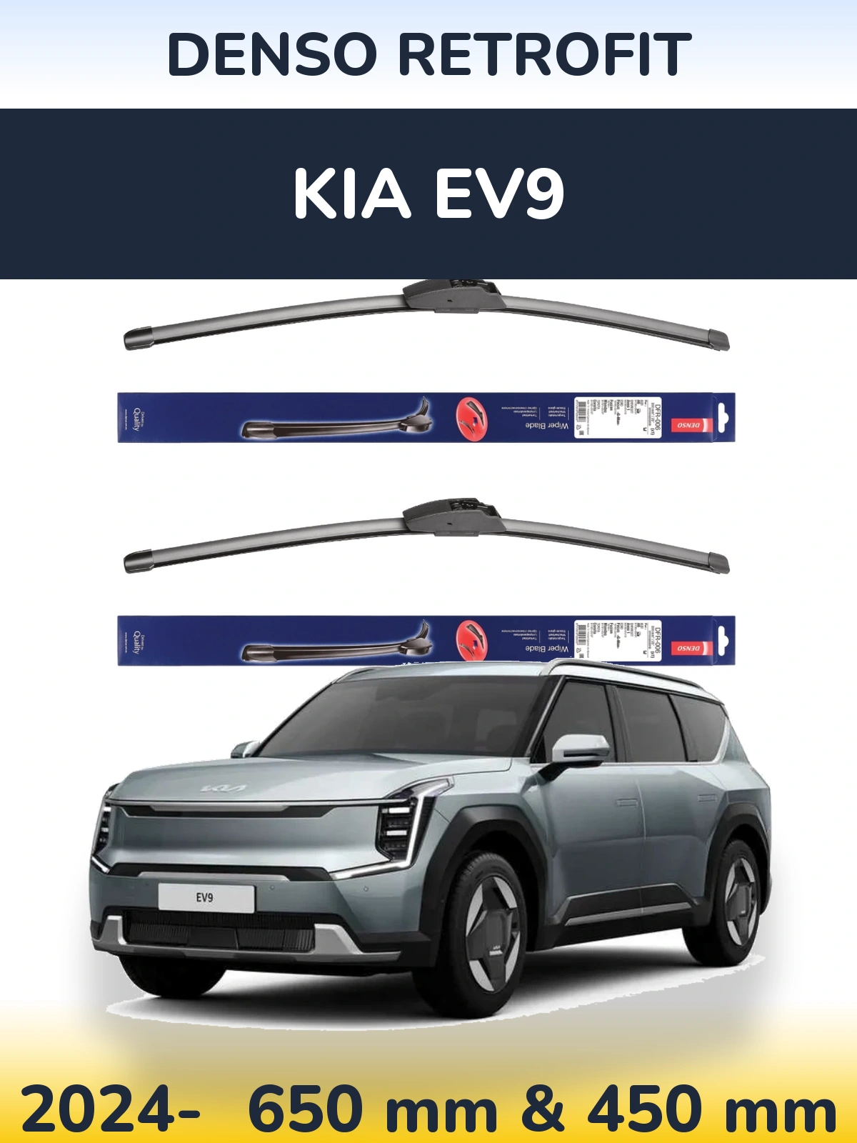 Ștergătoare Denso Retrofit pentru KIA EV9