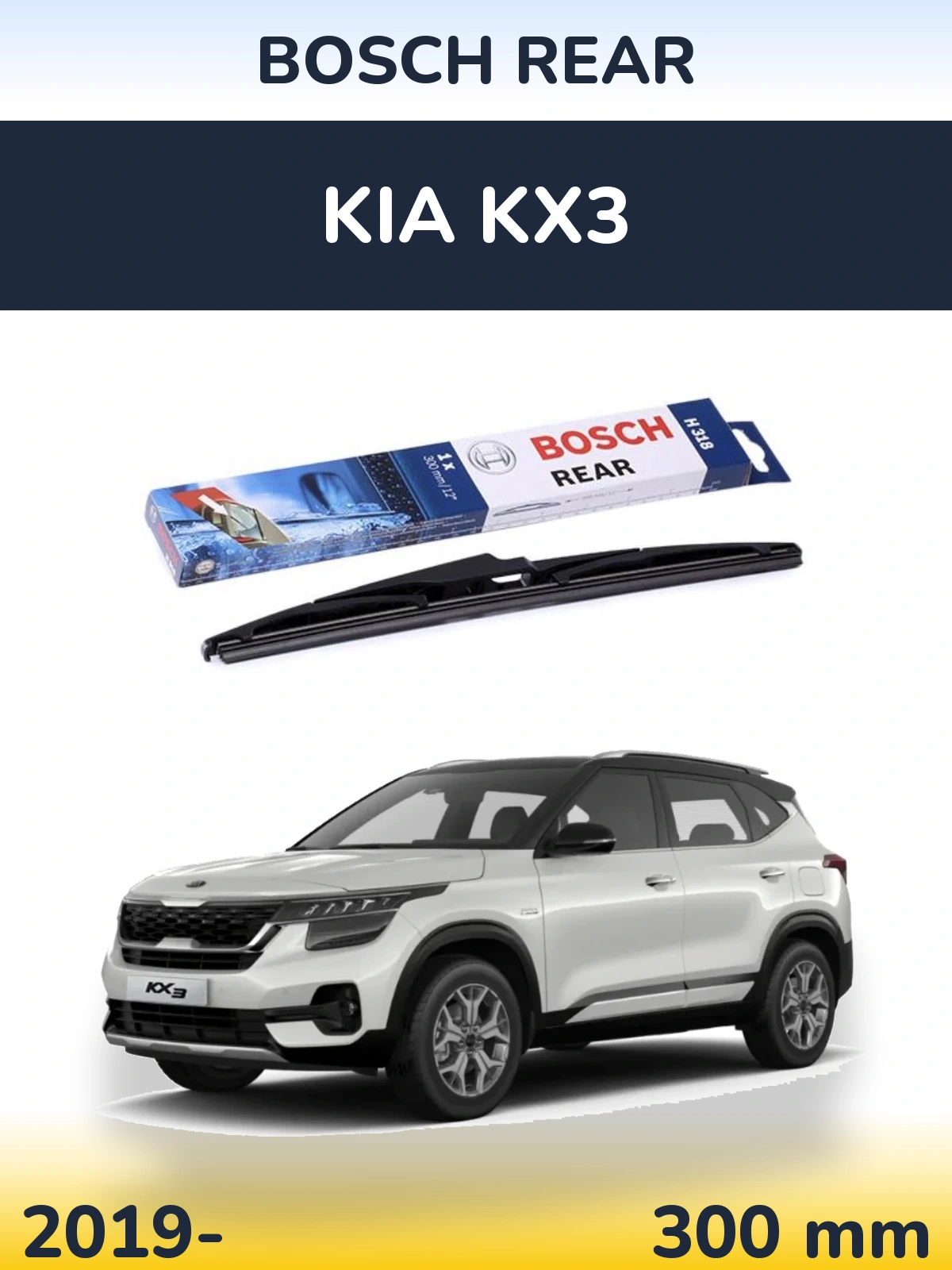 Ștergătoare BOSCH Rear pentru KIA KX3