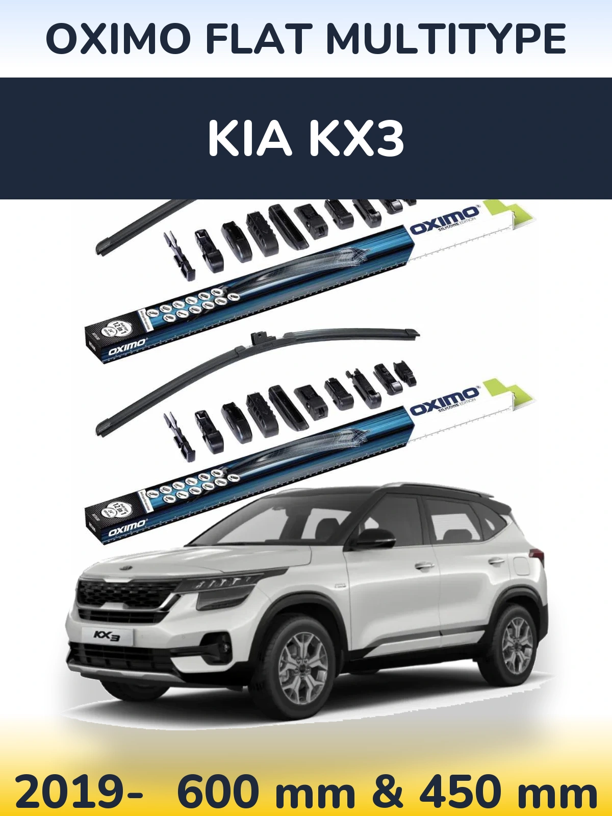 Ștergătoare Oximo Flat MultiTipe pentru KIA KX3