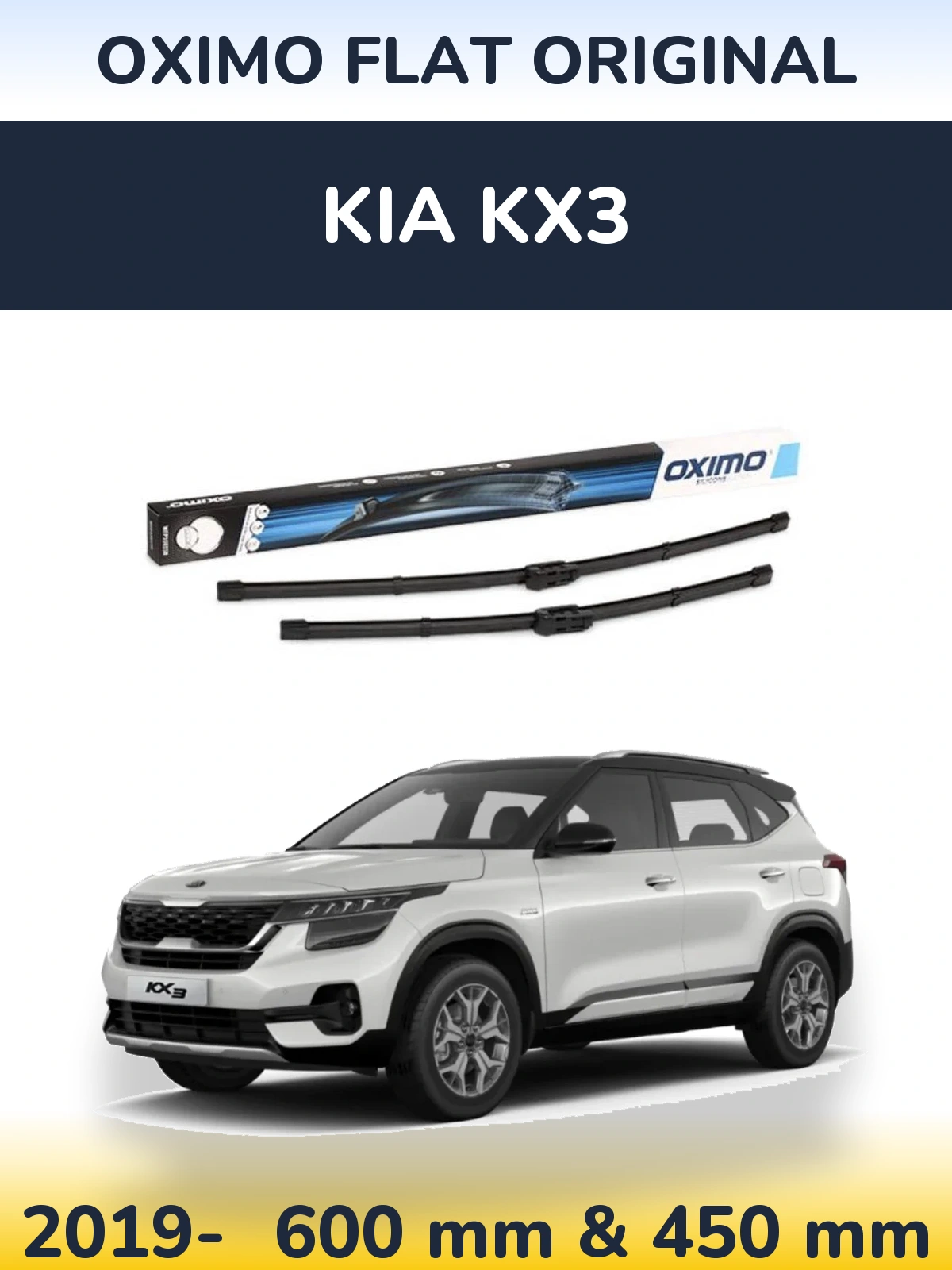Ștergătoare Oximo Flat Original pentru KIA KX3