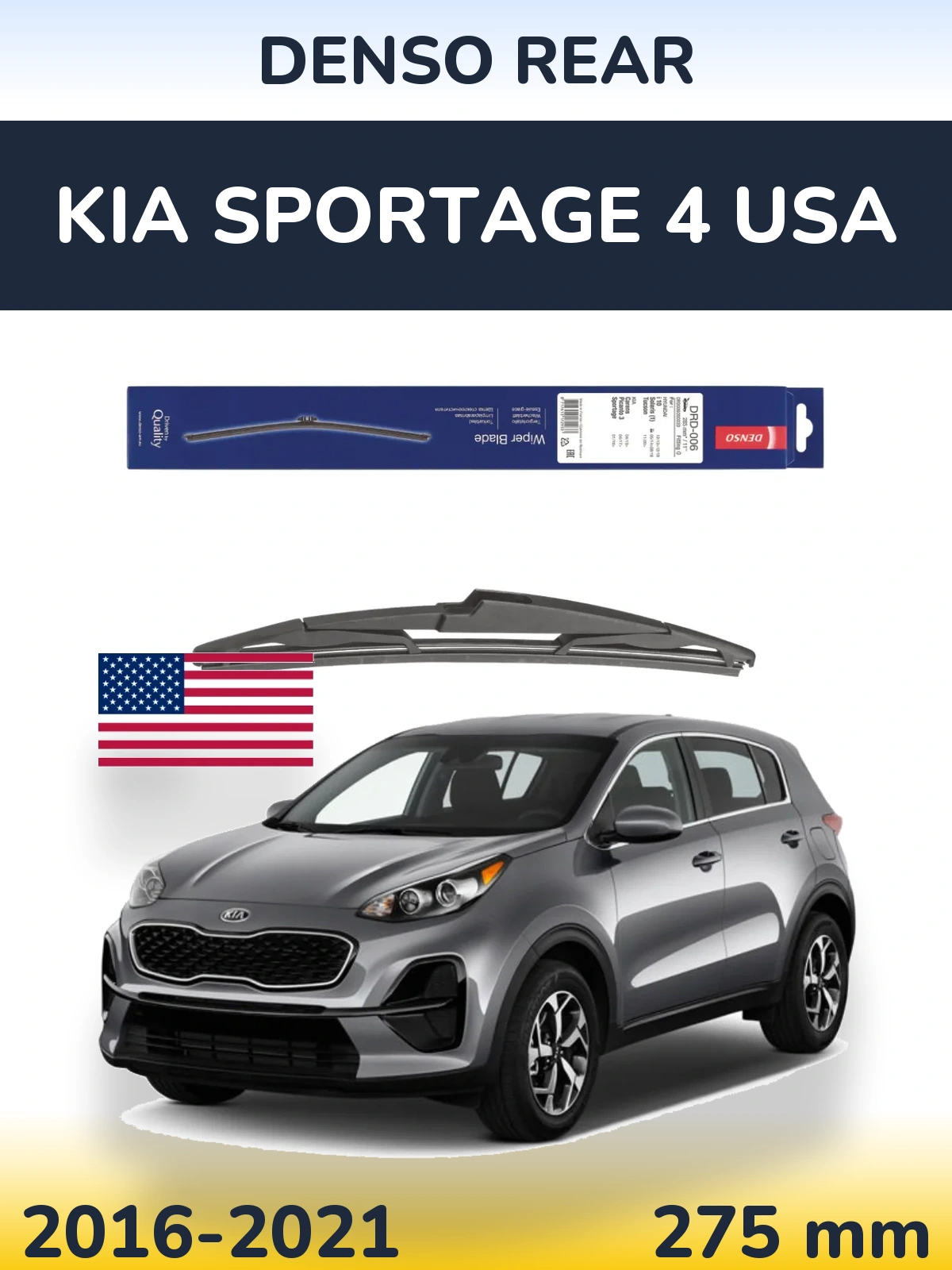 Ștergătoare Denso Rear pentru KIA Sportage 4 USA