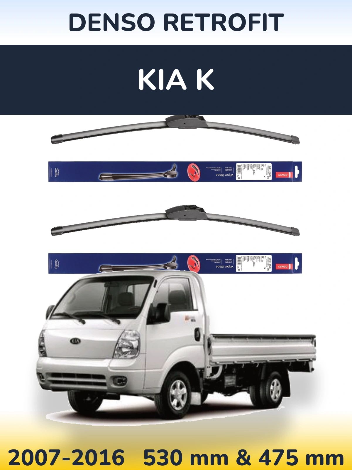 Ștergătoare Denso Retrofit pentru KIA K