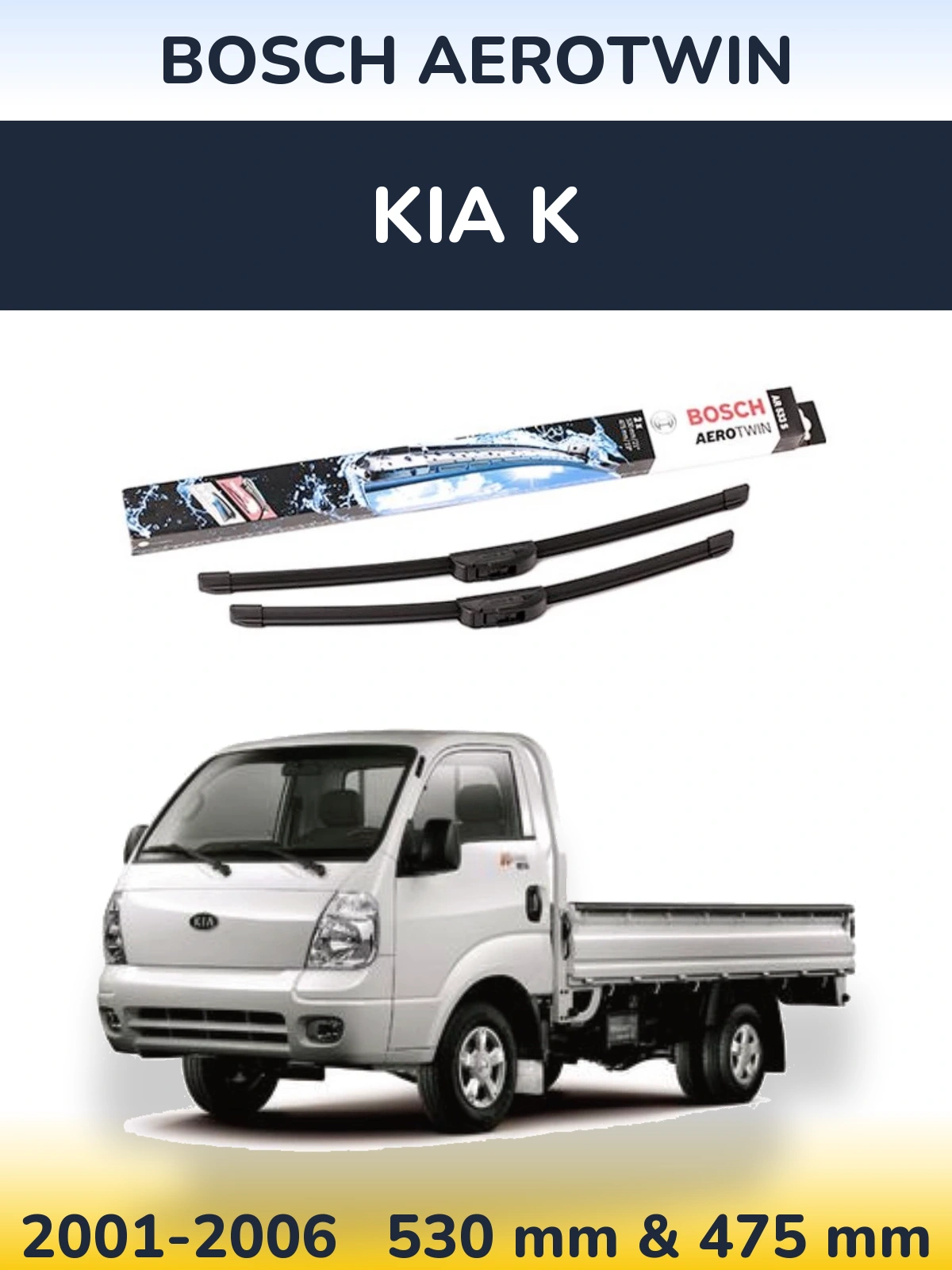 Ștergătoare BOSCH AeroTwin pentru KIA K