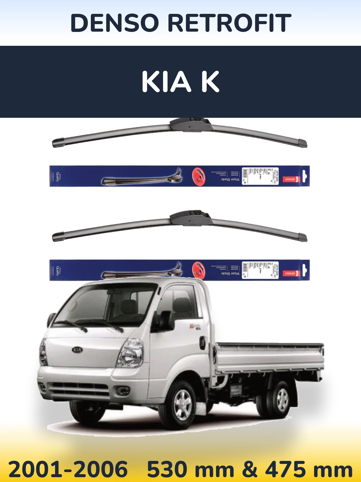 Ștergătoare Denso Retrofit pentru KIA K