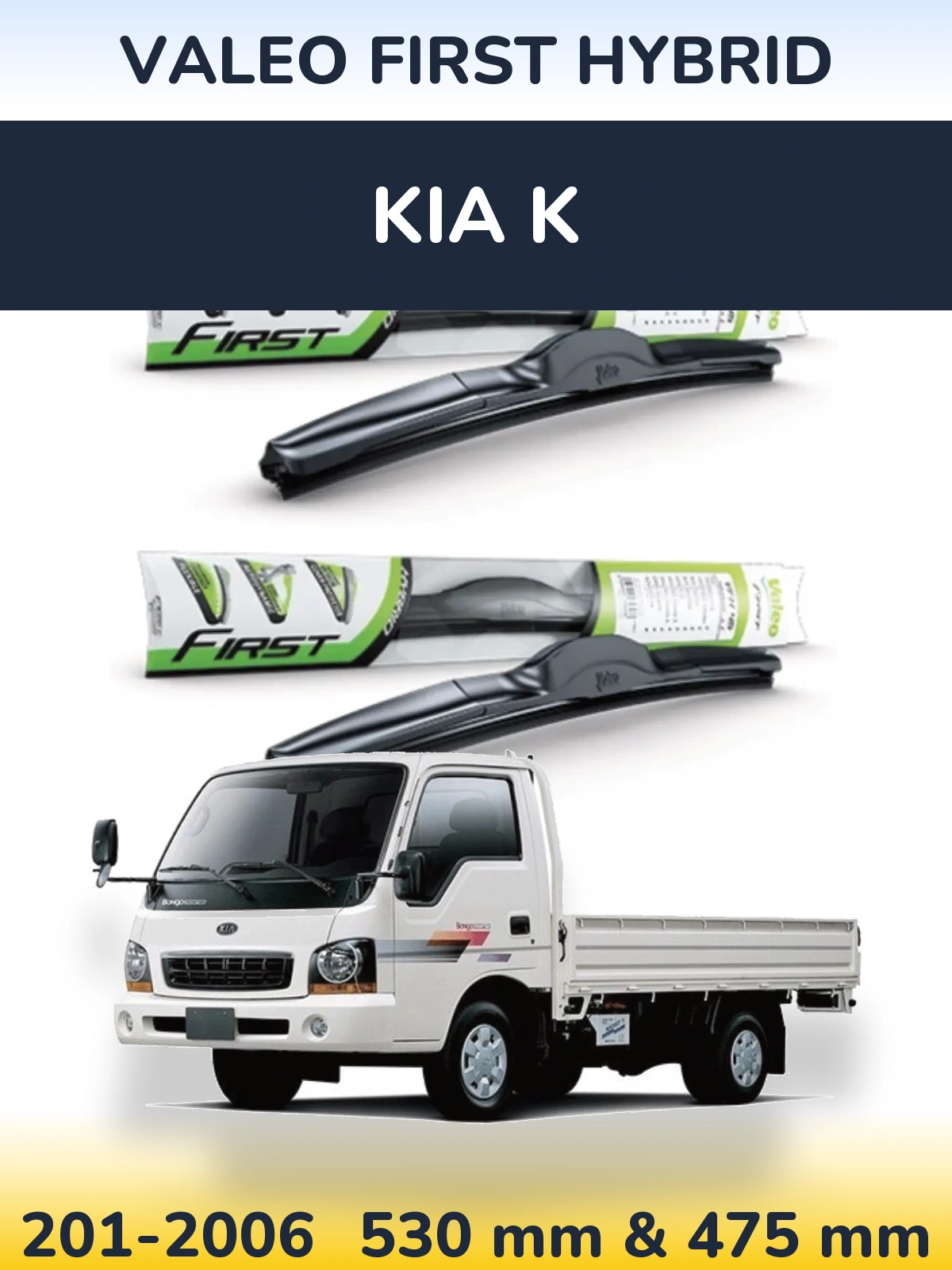Ștergătoare Valeo First Hybrid pentru KIA K