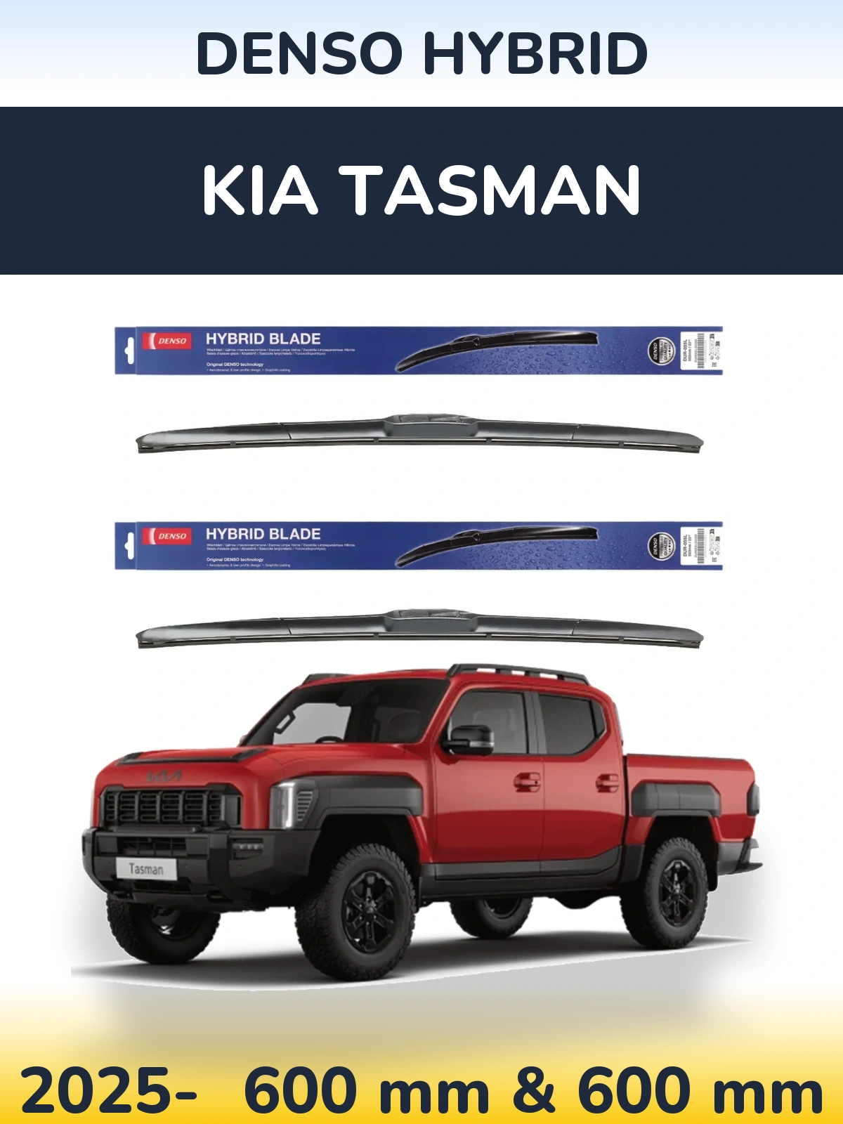 Ștergătoare Denso Hybrid pentru KIA Tasman