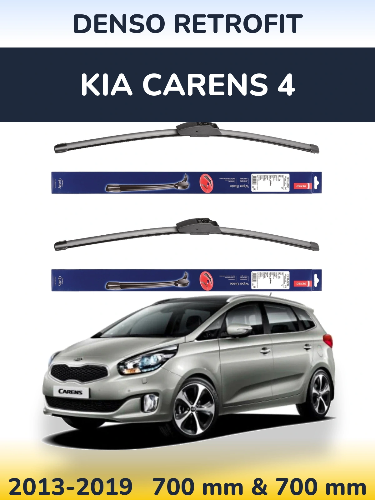 Ștergătoare Denso Retrofit pentru KIA Carens 4