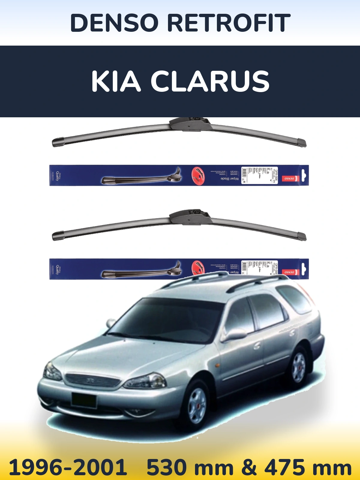 Ștergătoare Denso Retrofit pentru KIA Clarus
