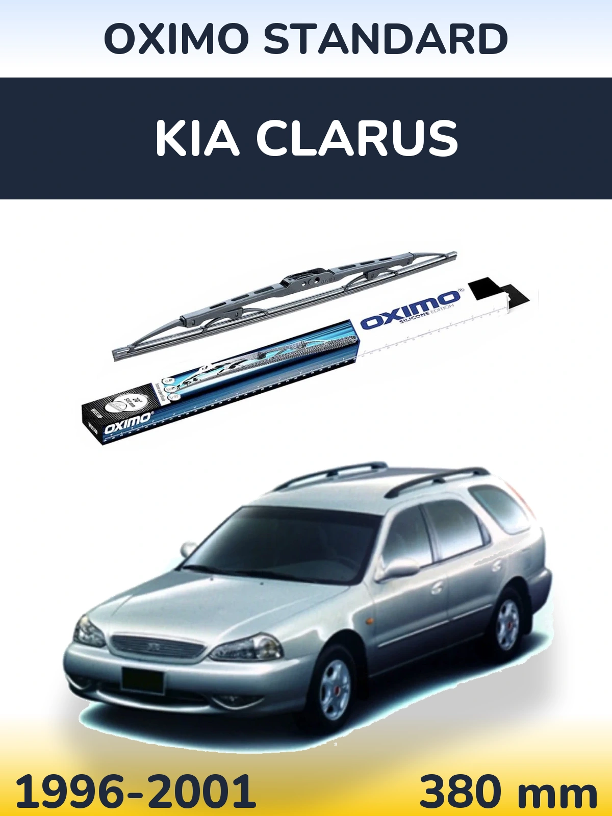 Ștergătoare Oximo Standard pentru KIA Clarus