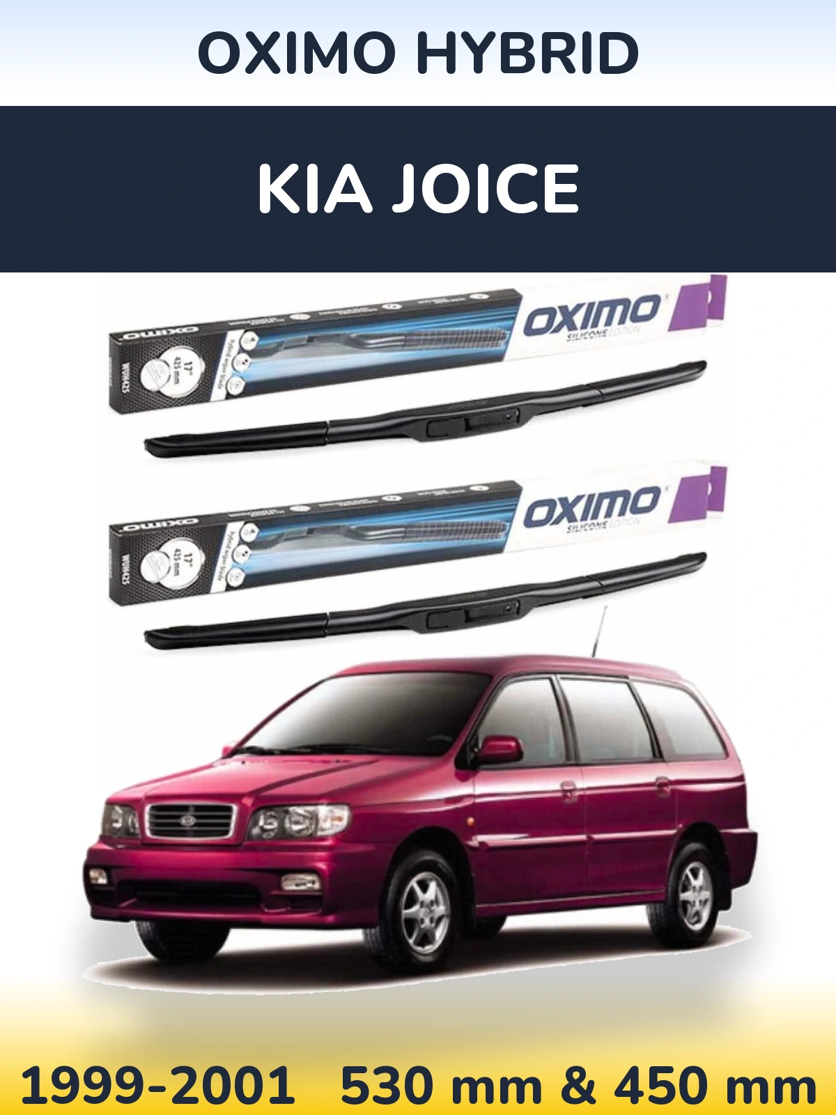 Ștergătoare Oximo Hybrid pentru KIA Joice