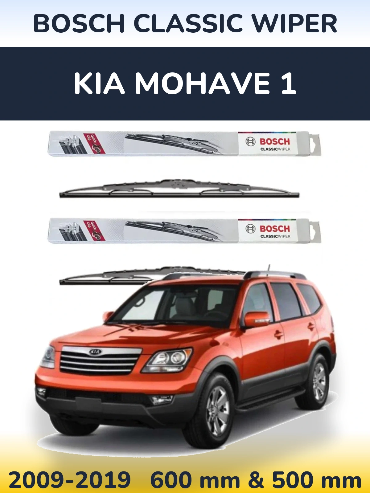 Ștergătoare BOSCH Classic Wiper pentru KIA Mohave 1