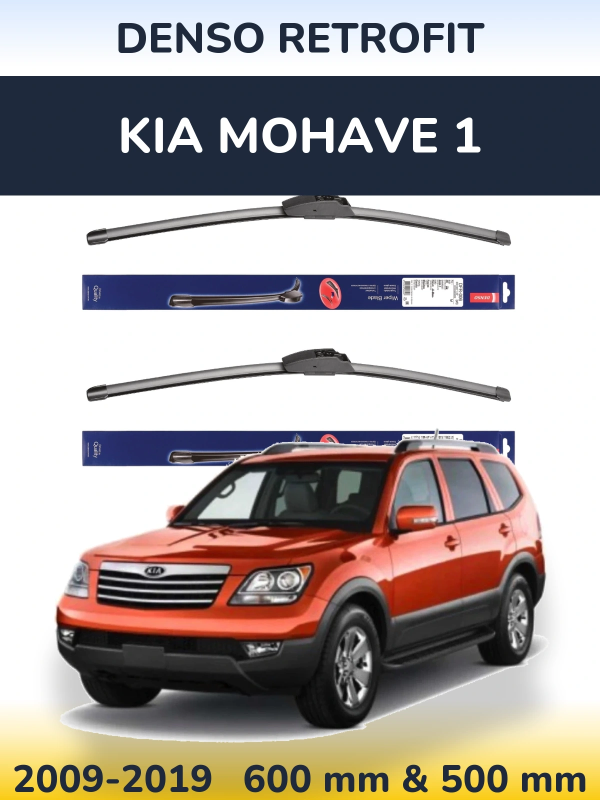 Ștergătoare Denso Retrofit pentru KIA Mohave 1