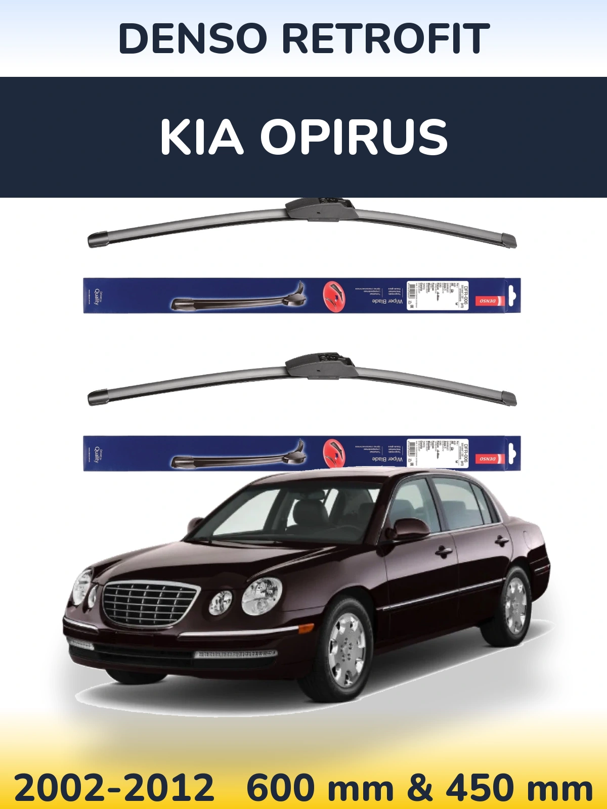 Ștergătoare Denso Retrofit pentru KIA Opirus