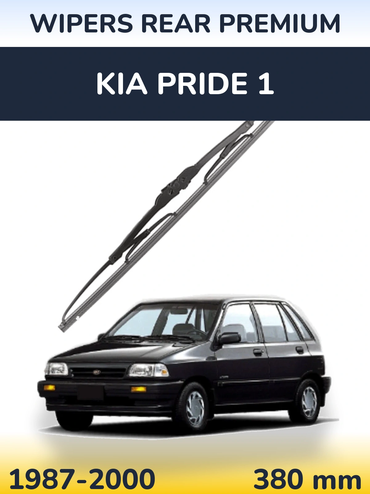 Ștergătoare WIPERS REAR PREMIUM pentru KIA Pride 1