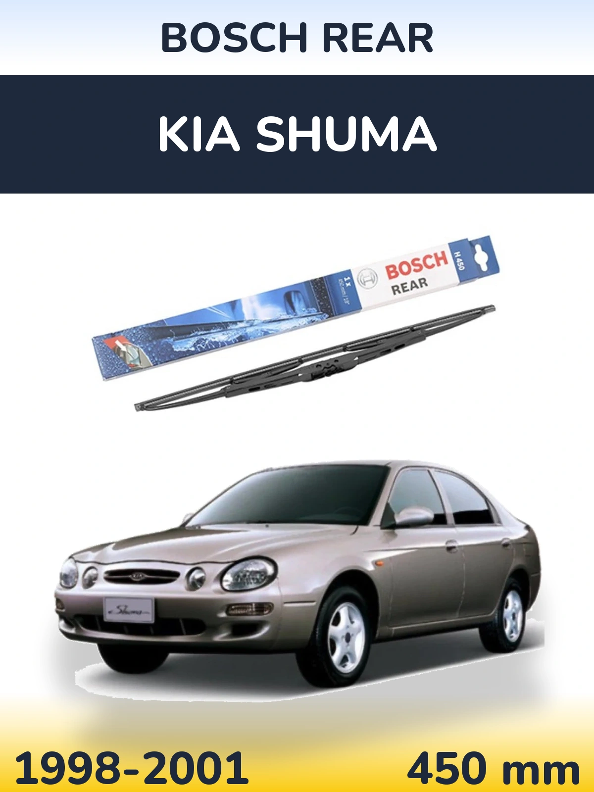 Ștergătoare BOSCH Rear pentru KIA Shuma