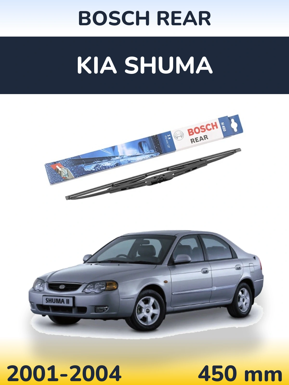 Ștergătoare BOSCH Rear pentru KIA Shuma