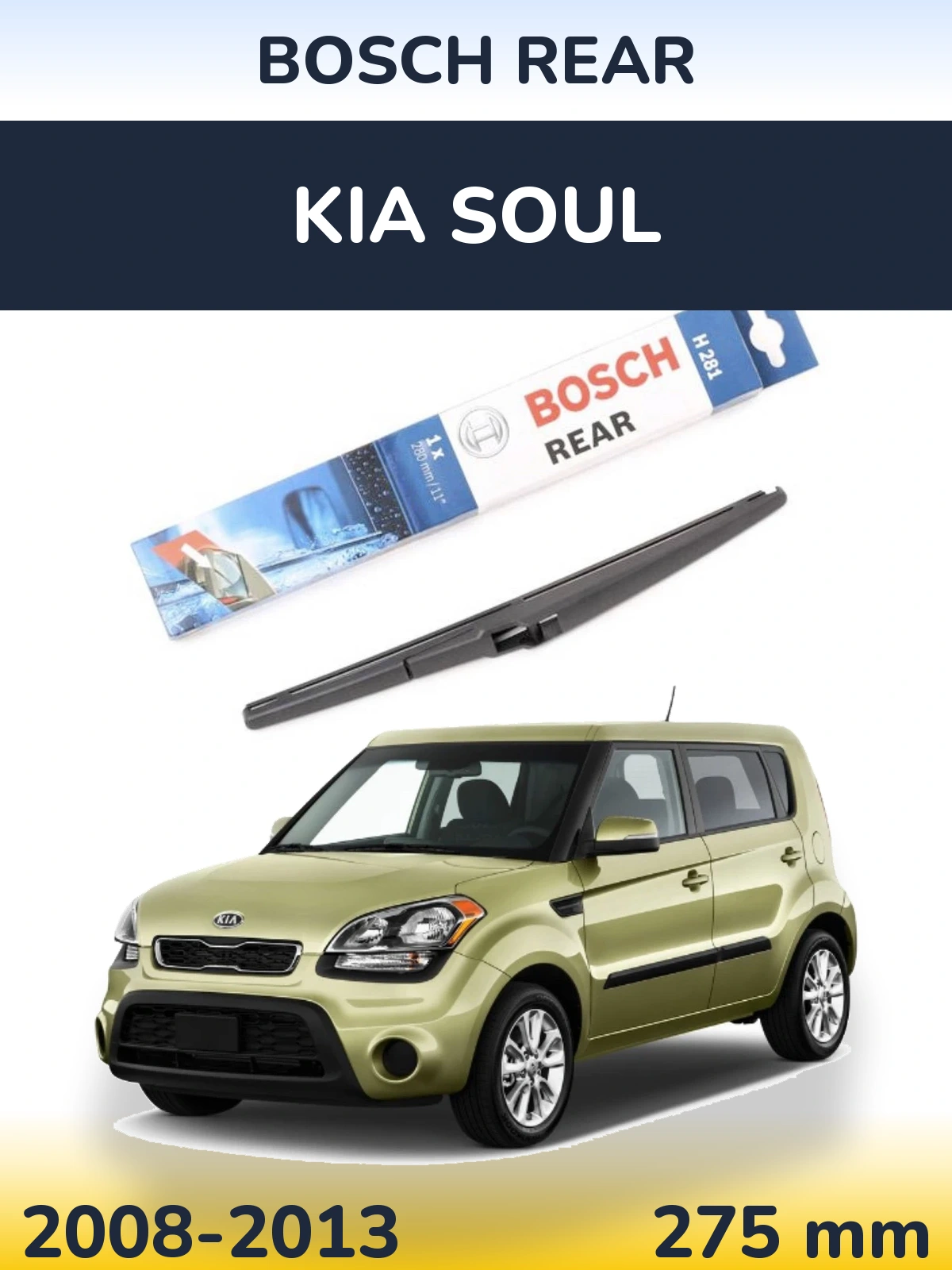 Ștergătoare BOSCH Rear pentru KIA Soul