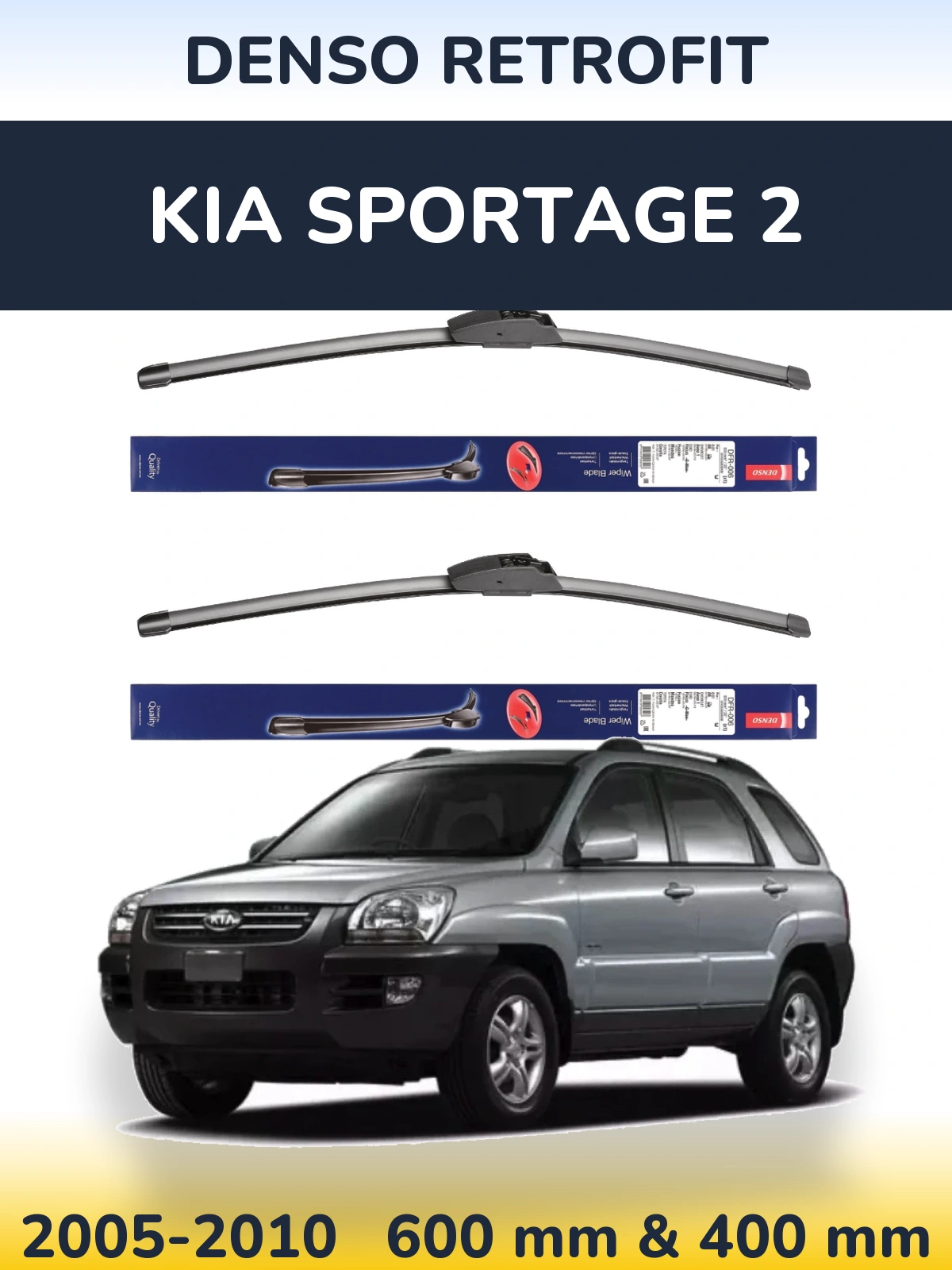 Ștergătoare Denso Retrofit pentru KIA Sportage 2
