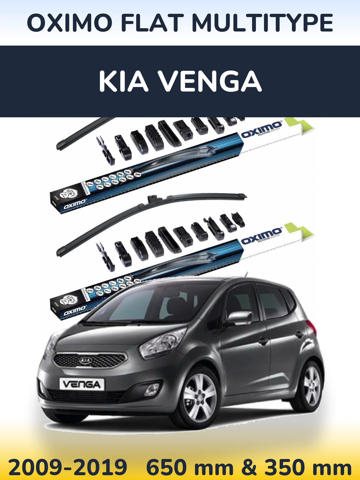 Ștergătoare Oximo Flat MultiTipe pentru KIA Venga