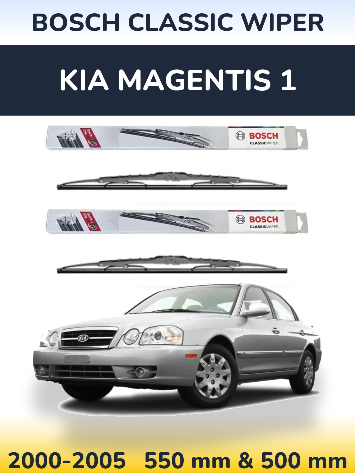 Ștergătoare BOSCH Classic Wiper pentru KIA Magentis 1