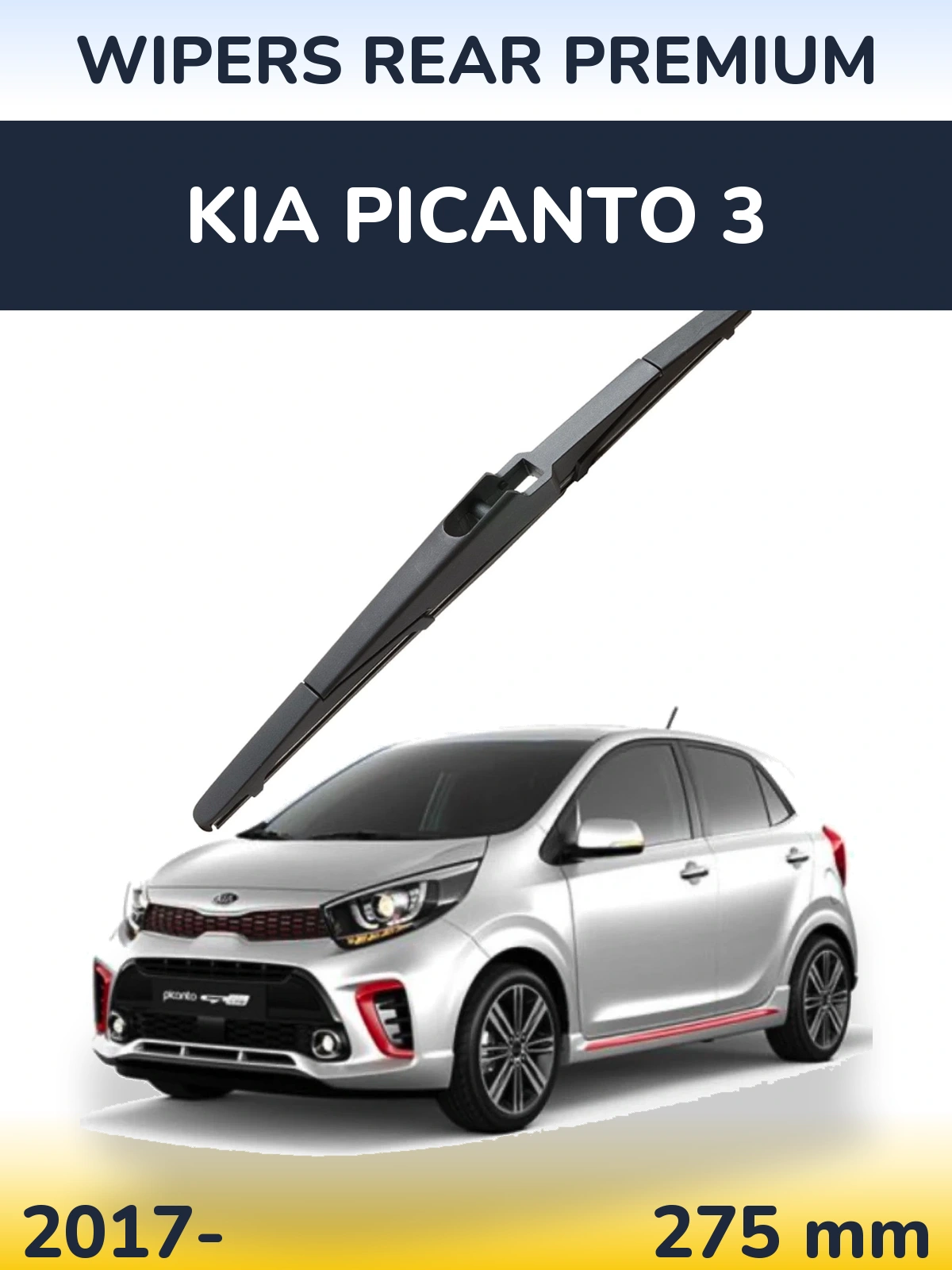 Ștergătoare WIPERS REAR PREMIUM pentru KIA Picanto 3