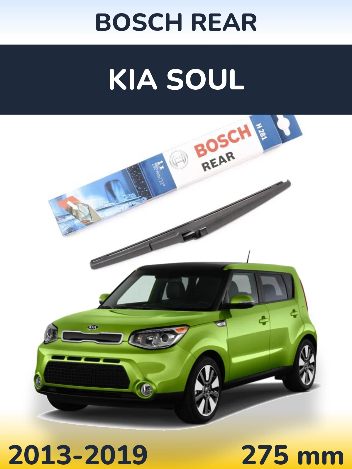 Ștergătoare BOSCH Rear pentru KIA Soul