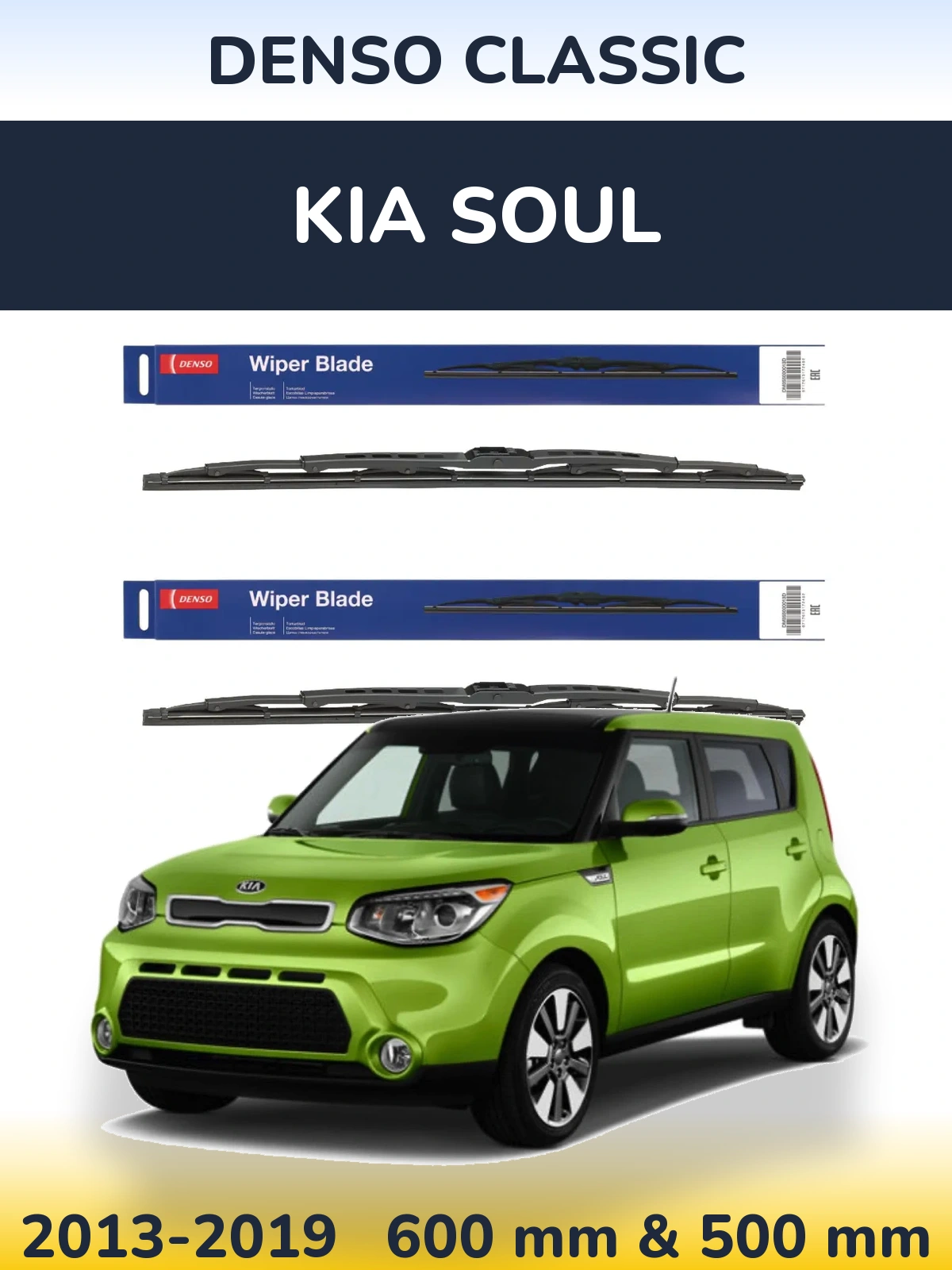 Ștergătoare Denso Classic pentru KIA Soul