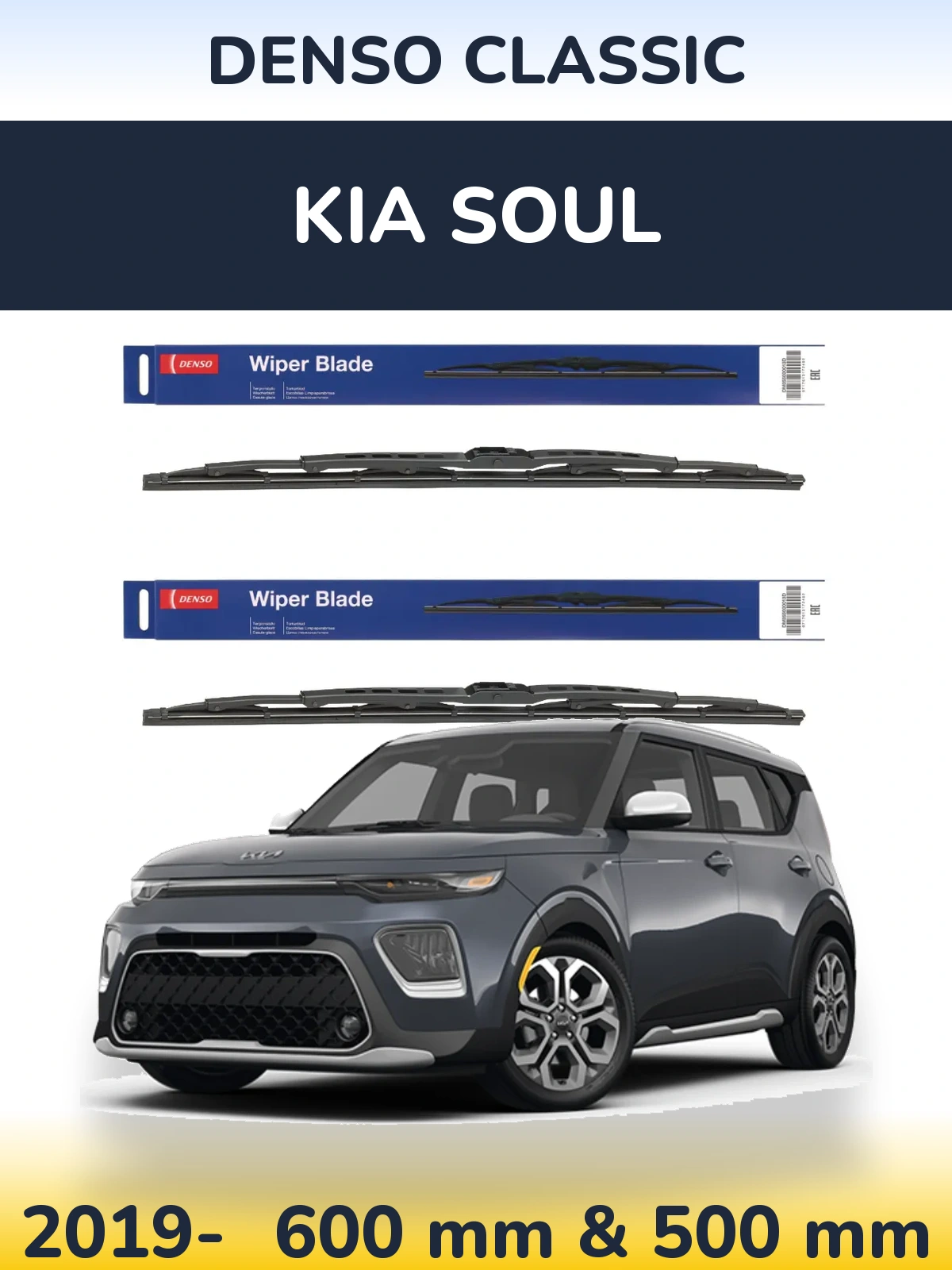 Ștergătoare Denso Classic pentru KIA Soul