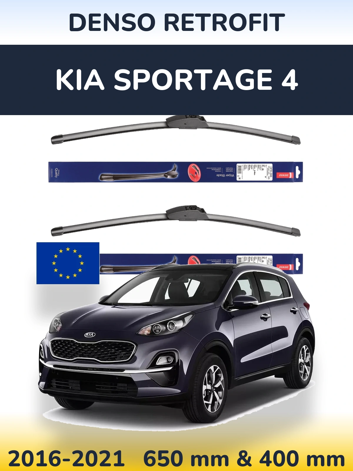 Ștergătoare Denso Retrofit pentru KIA Sportage 4