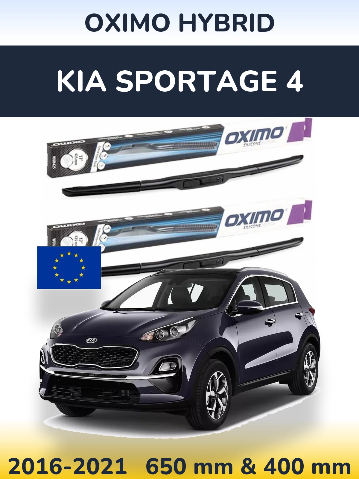 Ștergătoare Oximo Hybrid pentru KIA Sportage 4