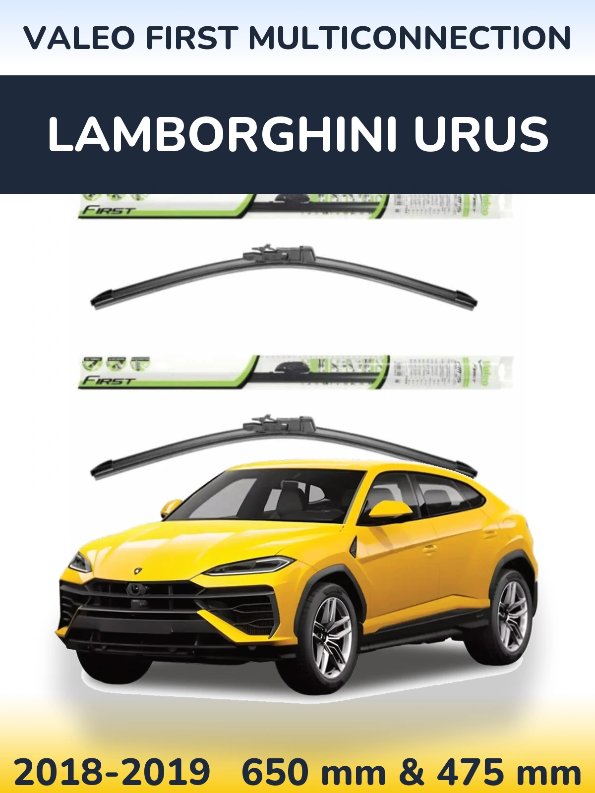 Ștergătoare Valeo First MultiConnection pentru Lamborghini Urus