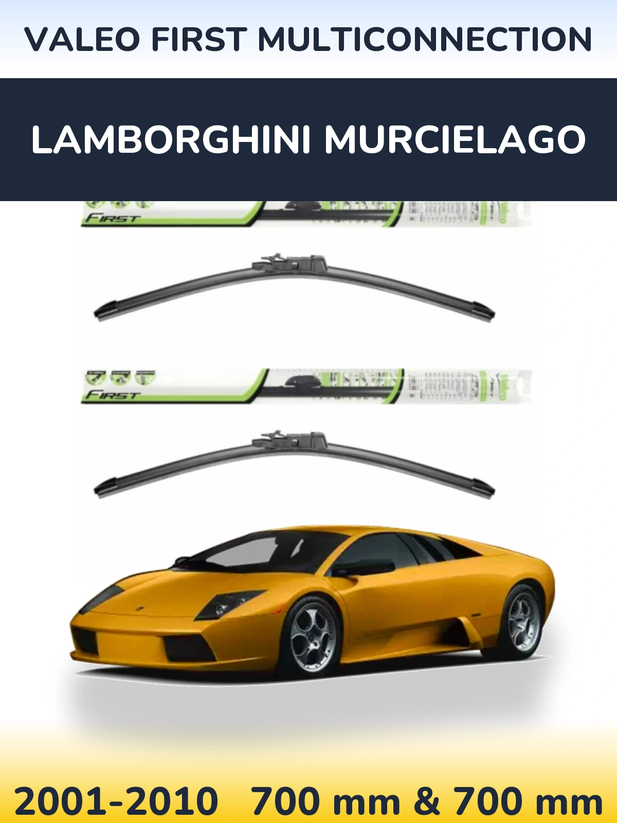 Ștergătoare Valeo First MultiConnection pentru Lamborghini Murcielago
