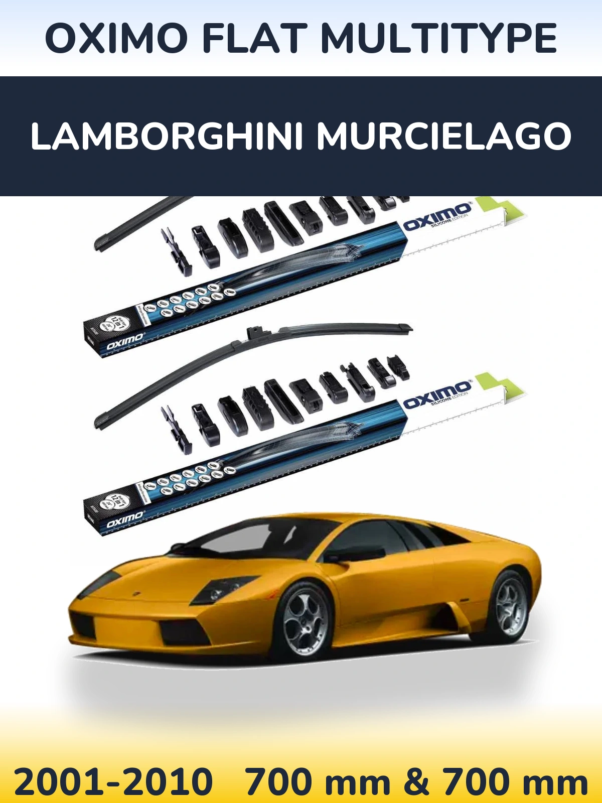 Ștergătoare Oximo Flat MultiTipe pentru Lamborghini Murcielago